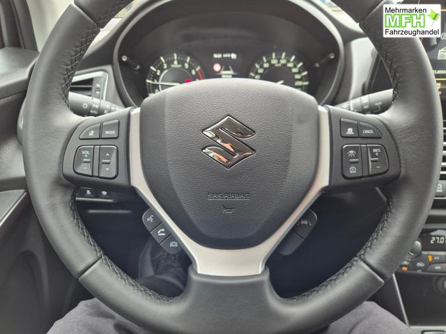 Suzuki S-Cross Comfort+ 110PS MHEV 4x4 ALLGRIP 1.4 Boosterjet Teilleder Navi Klimaautomatik Sitzheizung ACC PDC v+h 4x Kamera Suzuki-Radio Apple CarPlay Android Auto Touchscreen 2xKeyless 17-LM 