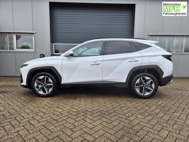 Hyundai TUCSON Trend 1.6 T-GDI 150PS Automatik TZ 2026 Teil-Leder Sitzheizung v+h Lenkradheizung Klimaautomatik Navi Touchscreen DAB+ Apple CarPlay + Android Auto PDC R&uuml;ckf.-Kamera Matrix-LED-Scheinw. 