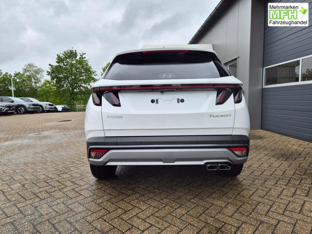 Hyundai TUCSON Trend 1.6 T-GDI 150PS Automatik TZ 2026 Teil-Leder Sitzheizung v+h Lenkradheizung Klimaautomatik Navi Touchscreen DAB+ Apple CarPlay + Android Auto PDC R&uuml;ckf.-Kamera Matrix-LED-Scheinw. 