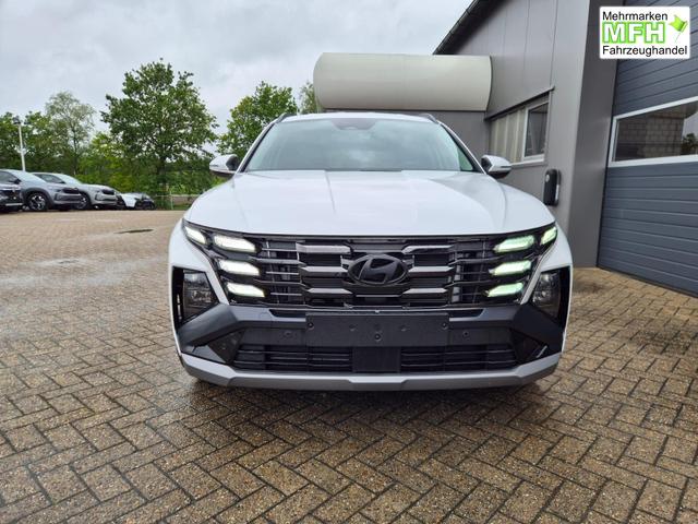 Hyundai TUCSON Trend 1.6 T-GDI 150PS Automatik TZ 2026 Teil-Leder Sitzheizung v+h Lenkradheizung Klimaautomatik Navi Touchscreen DAB+ Apple CarPlay + Android Auto PDC R&uuml;ckf.-Kamera Matrix-LED-Scheinw. 
