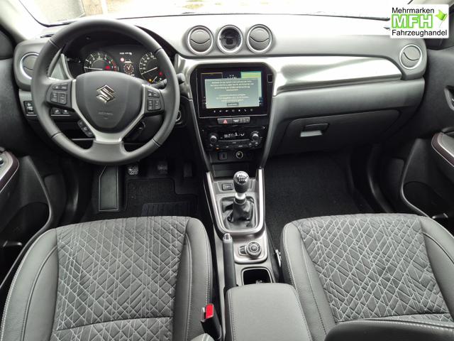 Suzuki Vitara Comfort+ 110PS MHEV 4x4 ALLGRIP 1.4 Boosterjet Allrad Teilleder mit Alcantara Navi Klimaautomatik Sitzheizung ACC PDC v+h R&uuml;ckf.Kamera Suzuki-Radio Apple CarPlay Android Auto Touchscreen 2xKeyless 17-LM 