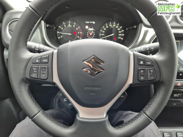 Suzuki Vitara Comfort+ 110PS MHEV 4x4 ALLGRIP 1.4 Boosterjet Allrad Teilleder mit Alcantara Navi Klimaautomatik Sitzheizung ACC PDC v+h R&uuml;ckf.Kamera Suzuki-Radio Apple CarPlay Android Auto Touchscreen 2xKeyless 17-LM 