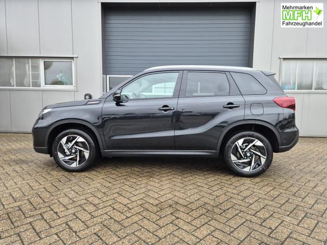 Suzuki Vitara Comfort+ 110PS MHEV 4x4 ALLGRIP 1.4 Boosterjet Allrad Teilleder mit Alcantara Navi Klimaautomatik Sitzheizung ACC PDC v+h R&uuml;ckf.Kamera Suzuki-Radio Apple CarPlay Android Auto Touchscreen 2xKeyless 17-LM 