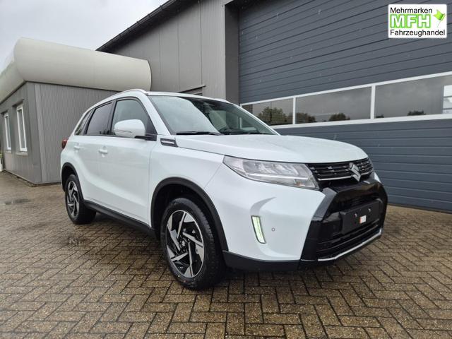 Suzuki Vitara Comfort+ 110PS MHEV 4x4 ALLGRIP 1.4 Boosterjet Allrad Teilleder mit Alcantara Navi Klimaautomatik Sitzheizung ACC PDC v+h R&uuml;ckf.Kamera Suzuki-Radio Apple CarPlay Android Auto Touchscreen 2xKeyless 17-LM 