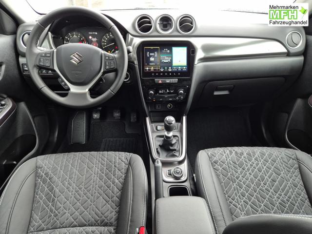 Suzuki Vitara Comfort+ 110PS MHEV 4x4 ALLGRIP 1.4 Boosterjet Allrad Teilleder mit Alcantara Navi Klimaautomatik Sitzheizung ACC PDC v+h R&uuml;ckf.Kamera Suzuki-Radio Apple CarPlay Android Auto Touchscreen 2xKeyless 17-LM 