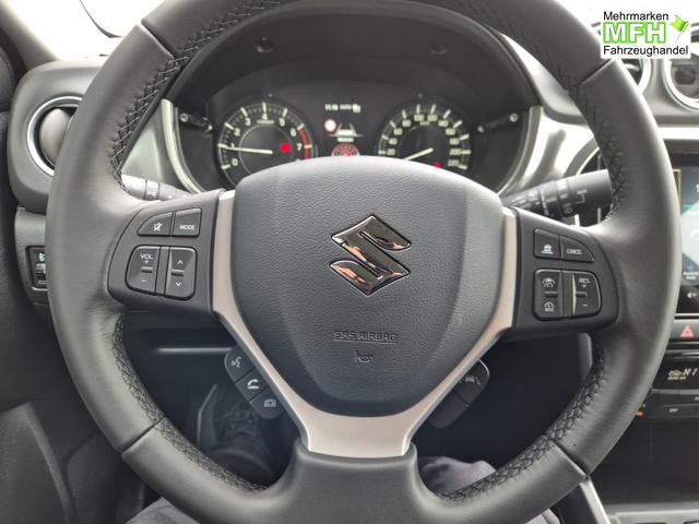 Suzuki Vitara Comfort+ 110PS MHEV 4x4 ALLGRIP 1.4 Boosterjet Allrad Teilleder mit Alcantara Navi Klimaautomatik Sitzheizung ACC PDC v+h R&uuml;ckf.Kamera Suzuki-Radio Apple CarPlay Android Auto Touchscreen 2xKeyless 17-LM 