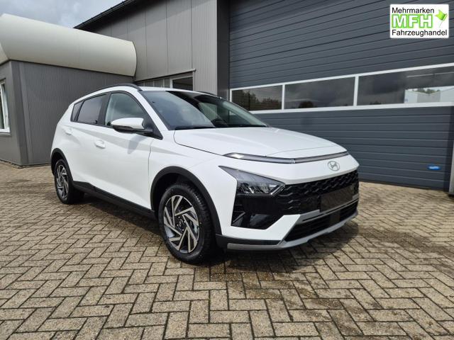 Hyundai BAYON Trend 1.0 T-GDI 90PS Klimaautomatik R&uuml;ckf.Kamera Parksensoren Sitzheizung Lenkradheizung Bluetooth Touchscreen Tempomat Apple CarPlay + Android Auto 16"LM 