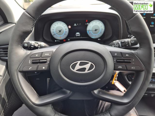 Hyundai BAYON Trend 1.0 T-GDI 90PS Klimaautomatik R&uuml;ckf.Kamera Parksensoren Sitzheizung Lenkradheizung Bluetooth Touchscreen Tempomat Apple CarPlay + Android Auto 16"LM 