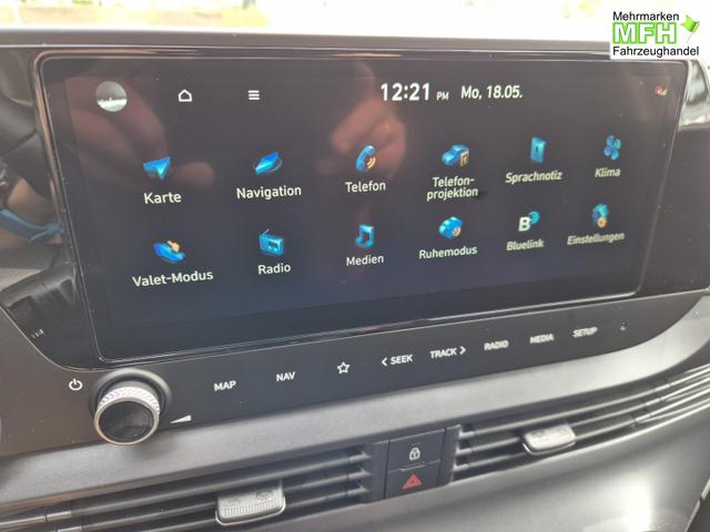 Hyundai BAYON Trend 1.0 T-GDI 90PS Klimaautomatik R&uuml;ckf.Kamera Parksensoren Sitzheizung Lenkradheizung Bluetooth Touchscreen Tempomat Apple CarPlay + Android Auto 16"LM 