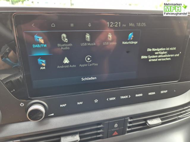 Hyundai BAYON Trend 1.0 T-GDI 90PS Klimaautomatik R&uuml;ckf.Kamera Parksensoren Sitzheizung Lenkradheizung Bluetooth Touchscreen Tempomat Apple CarPlay + Android Auto 16"LM 