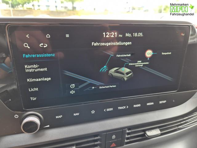 Hyundai BAYON Trend 1.0 T-GDI 90PS Klimaautomatik R&uuml;ckf.Kamera Parksensoren Sitzheizung Lenkradheizung Bluetooth Touchscreen Tempomat Apple CarPlay + Android Auto 16"LM 