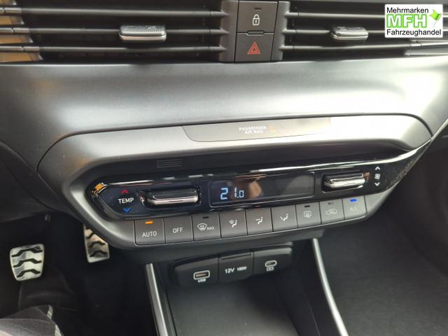 Hyundai BAYON Trend 1.0 T-GDI 90PS Klimaautomatik R&uuml;ckf.Kamera Parksensoren Sitzheizung Lenkradheizung Bluetooth Touchscreen Tempomat Apple CarPlay + Android Auto 16"LM 