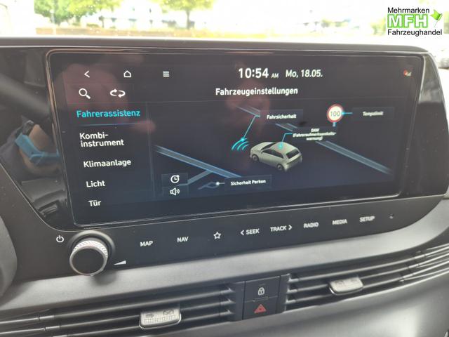 Hyundai BAYON Trend 1.0 T-GDI 90PS Klimaautomatik R&uuml;ckf.Kamera Parksensoren Sitzheizung Lenkradheizung Bluetooth Touchscreen Tempomat Apple CarPlay + Android Auto 16"LM 