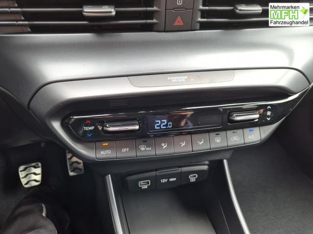 Hyundai BAYON Trend 1.0 T-GDI 90PS Klimaautomatik R&uuml;ckf.Kamera Parksensoren Sitzheizung Lenkradheizung Bluetooth Touchscreen Tempomat Apple CarPlay + Android Auto 16"LM 