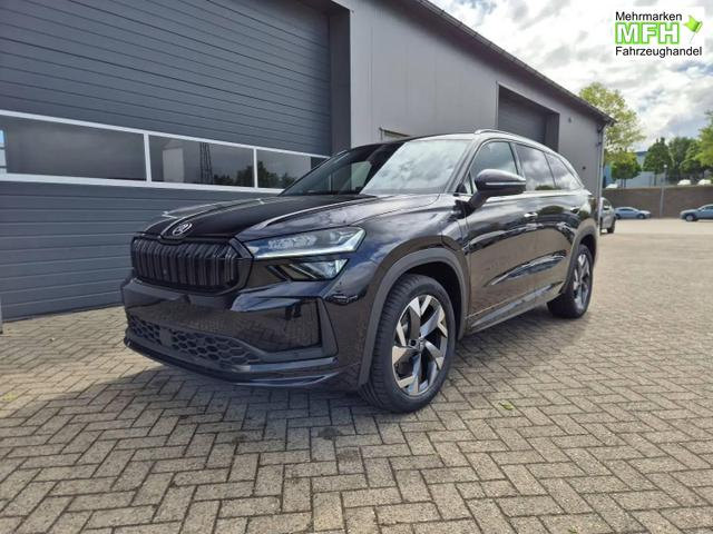 Skoda Kodiaq Sportline 1.5 TSI 204PS PHEV DSG schwenkb. AHK elektr. PanoDach HUD Alcantara PDC v+h 360&deg;Kamera CANTON Sound Klimaautomatik Sitzheizung Lenkradheizung Navi Apple CarPlay Android Auto 2xKeyless 19"LM vollelektr. Reichweite 116KM 