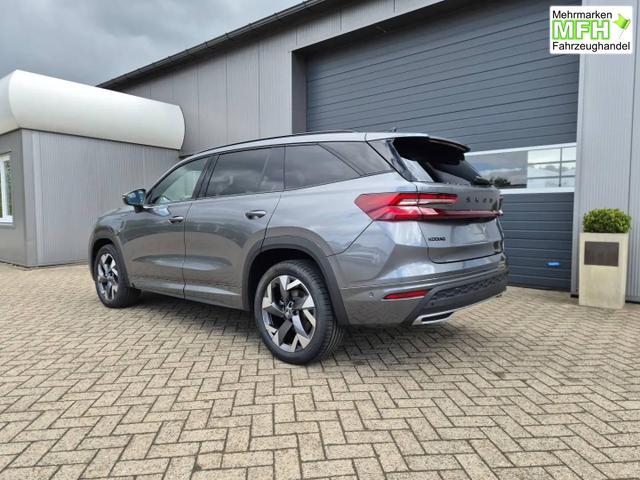 Skoda Kodiaq Sportline 1.5 TSI 204PS PHEV DSG schwenkb. AHK elektr. PanoDach HUD Alcantara PDC v+h 360&deg;Kamera CANTON Sound Klimaautomatik Sitzheizung Lenkradheizung Navi Apple CarPlay Android Auto 2xKeyless 19"LM vollelektr. Reichweite 116KM 
