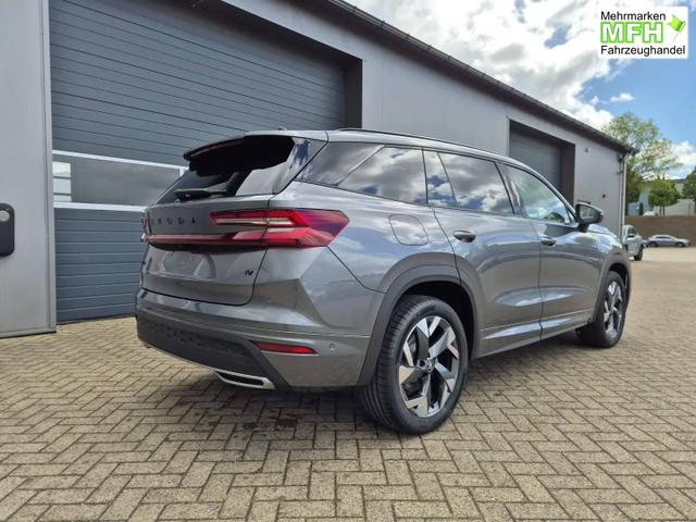 Skoda Kodiaq Sportline 1.5 TSI 204PS PHEV DSG schwenkb. AHK elektr. PanoDach HUD Alcantara PDC v+h 360&deg;Kamera CANTON Sound Klimaautomatik Sitzheizung Lenkradheizung Navi Apple CarPlay Android Auto 2xKeyless 19"LM vollelektr. Reichweite 116KM 