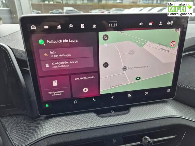 Skoda Kodiaq Sportline 1.5 TSI 204PS PHEV DSG schwenkb. AHK elektr. PanoDach HUD Alcantara PDC v+h 360&deg;Kamera CANTON Sound Klimaautomatik Sitzheizung Lenkradheizung Navi Apple CarPlay Android Auto 2xKeyless 19"LM vollelektr. Reichweite 116KM 