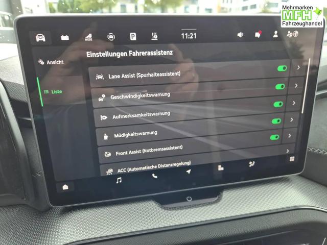 Skoda Kodiaq Sportline 1.5 TSI 204PS PHEV DSG schwenkb. AHK elektr. PanoDach HUD Alcantara PDC v+h 360&deg;Kamera CANTON Sound Klimaautomatik Sitzheizung Lenkradheizung Navi Apple CarPlay Android Auto 2xKeyless 19"LM vollelektr. Reichweite 116KM 