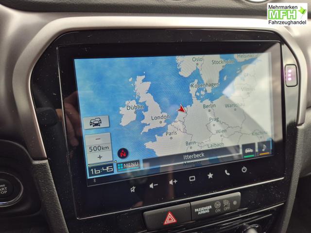 Suzuki Vitara Comfort 110PS Automatik MHEV 4x4 ALLGRIP 1.4 Boosterjet Allrad Navi Klimaautomatik Sitzheizung ACC PDC R&uuml;ckf.Kamera Suzuki-Radio Apple CarPlay Android Auto Touchscreen 2xKeyless 17-LM 