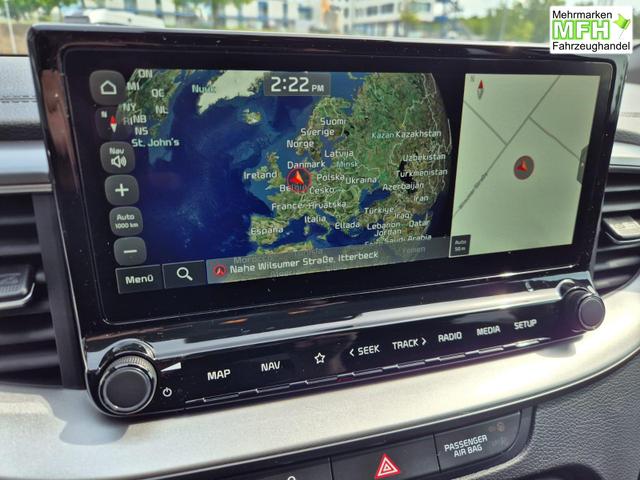Kia XCeed 1.6 T-GDi 150PS Automatik Klimaautomatik Sitzheizung Lenkradheizung Navi PDC R&uuml;ckf.Kamera abged.Scheiben Apple CarPlay Android Auto 