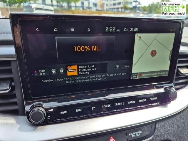 Kia XCeed 1.6 T-GDi 150PS Automatik Klimaautomatik Sitzheizung Lenkradheizung Navi PDC R&uuml;ckf.Kamera abged.Scheiben Apple CarPlay Android Auto 