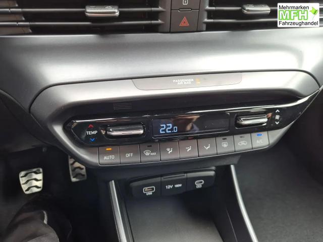 Hyundai BAYON Trend 1.0 T-GDI 90PS Klimaautomatik R&uuml;ckf.Kamera Parksensoren Sitzheizung Lenkradheizung Bluetooth Touchscreen Tempomat Apple CarPlay + Android Auto 16"LM 