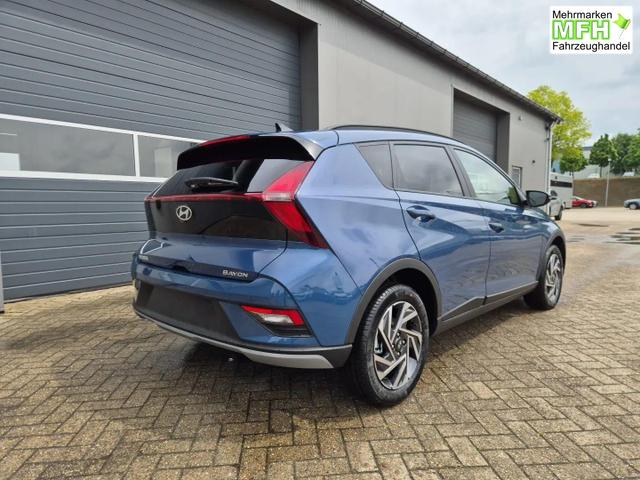 Hyundai BAYON Trend 1.0 T-GDI 90PS Klimaautomatik R&uuml;ckf.Kamera Parksensoren Sitzheizung Lenkradheizung Bluetooth Touchscreen Tempomat Apple CarPlay + Android Auto 16"LM 