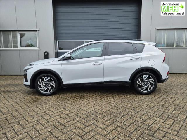 Hyundai BAYON Trend 1.0 T-GDI 90PS Automatik Klimaautomatik R&uuml;ckf.Kamera Parksensoren Sitzheizung Lenkradheizung Bluetooth Touchscreen Tempomat Apple CarPlay + Android Auto 16"LM 