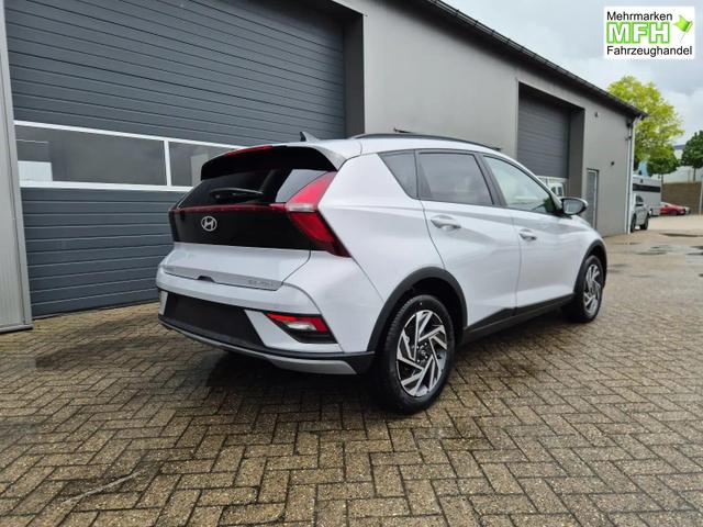 Hyundai BAYON Trend 1.0 T-GDI 90PS Klimaautomatik R&uuml;ckf.Kamera Parksensoren Sitzheizung Lenkradheizung Bluetooth Touchscreen Tempomat Apple CarPlay + Android Auto 16"LM 