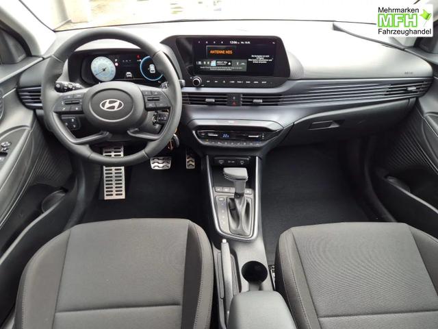 Hyundai BAYON Trend 1.0 T-GDI 90PS Automatik Klimaautomatik R&uuml;ckf.Kamera Parksensoren Sitzheizung Lenkradheizung Bluetooth Touchscreen Tempomat Apple CarPlay + Android Auto 16"LM 