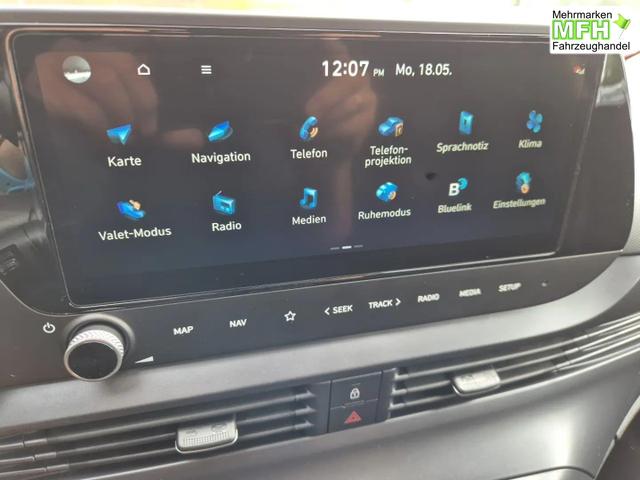 Hyundai BAYON Trend 1.0 T-GDI 90PS Automatik Klimaautomatik R&uuml;ckf.Kamera Parksensoren Sitzheizung Lenkradheizung Bluetooth Touchscreen Tempomat Apple CarPlay + Android Auto 16"LM 
