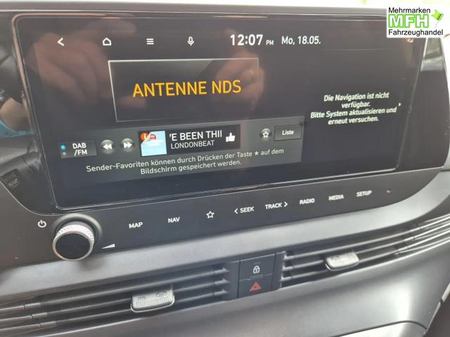 Hyundai BAYON Trend 1.0 T-GDI 90PS Automatik Klimaautomatik R&uuml;ckf.Kamera Parksensoren Sitzheizung Lenkradheizung Bluetooth Touchscreen Tempomat Apple CarPlay + Android Auto 16"LM 