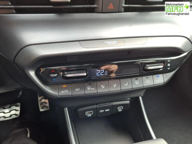 Hyundai BAYON Trend 1.0 T-GDI 90PS Automatik Klimaautomatik R&uuml;ckf.Kamera Parksensoren Sitzheizung Lenkradheizung Bluetooth Touchscreen Tempomat Apple CarPlay + Android Auto 16"LM 