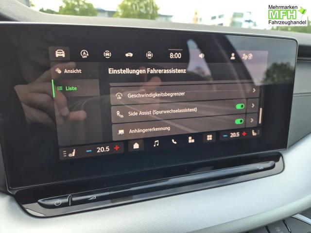Skoda Octavia Combi 1.5 TSI 150PS m-HEV DSG Selection AHK Klimaautomatik ACC PDC v+h R&uuml;ckf.Kamera Sitzheizung TWA Apple CarPlay Android Auto 16"LM 