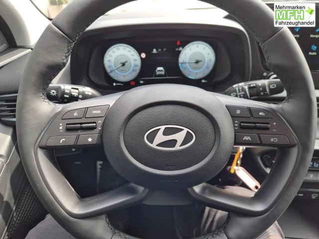 Hyundai BAYON Trend 1.0 T-GDI 90PS Klimaautomatik R&uuml;ckf.Kamera Parksensoren Sitzheizung Lenkradheizung Bluetooth Touchscreen Tempomat Apple CarPlay + Android Auto 16"LM 