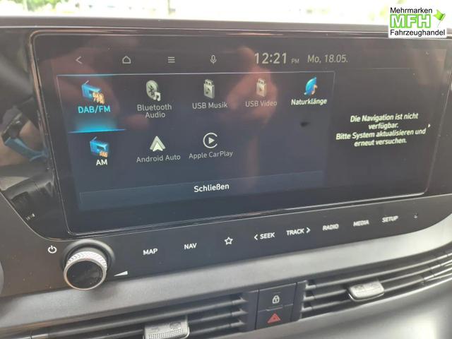 Hyundai BAYON Trend 1.0 T-GDI 90PS Klimaautomatik R&uuml;ckf.Kamera Parksensoren Sitzheizung Lenkradheizung Bluetooth Touchscreen Tempomat Apple CarPlay + Android Auto 16"LM 