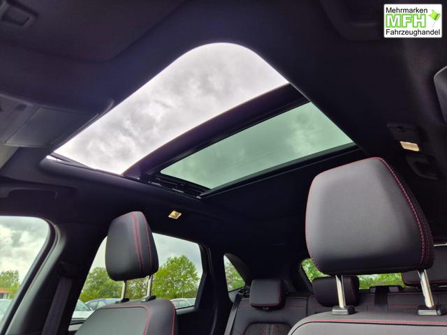 Ford Kuga ST-Line X 243PS PHEV Automatik HuD Matrix-LED schwenkb. AHK elektr. PanoDach Sitzheizung v+h Lenkradheizung Frontscheibe beheizb. Navi SYNC4 Apple CarPlay Android Auto Touchscreen PDC 4xKamera 2xKeyless B+O Sound 18"LM vollelektr. Reichweite 65K 