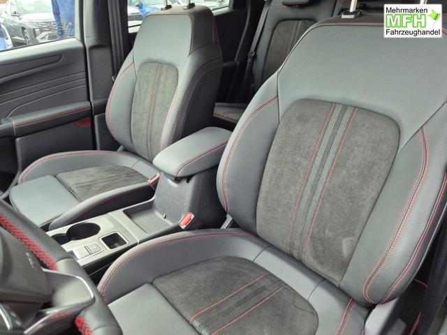 Ford Kuga ST-Line X 243PS PHEV Automatik HuD Matrix-LED schwenkb. AHK elektr. PanoDach Sitzheizung v+h Lenkradheizung Frontscheibe beheizb. Navi SYNC4 Apple CarPlay Android Auto Touchscreen PDC 4xKamera 2xKeyless B+O Sound 18"LM vollelektr. Reichweite 65K 