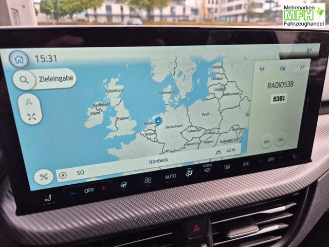 Ford Kuga ST-Line X 243PS PHEV Automatik HuD Matrix-LED schwenkb. AHK elektr. PanoDach Sitzheizung v+h Lenkradheizung Frontscheibe beheizb. Navi SYNC4 Apple CarPlay Android Auto Touchscreen PDC 4xKamera 2xKeyless B+O Sound 18"LM vollelektr. Reichweite 65K 