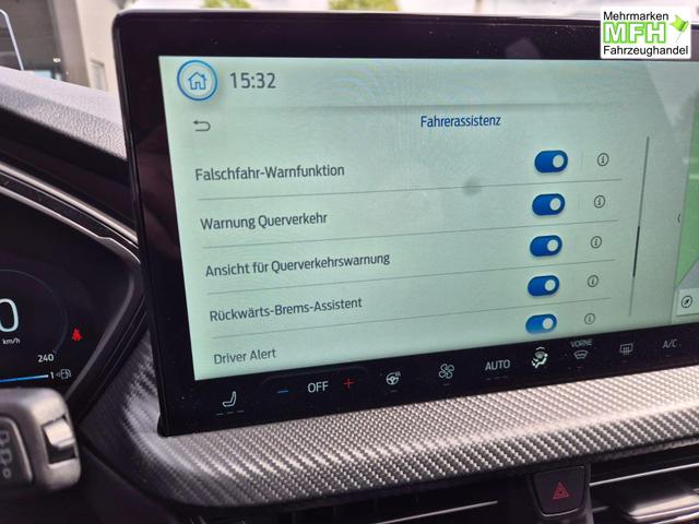 Ford Kuga ST-Line X 243PS PHEV Automatik HuD Matrix-LED schwenkb. AHK elektr. PanoDach Sitzheizung v+h Lenkradheizung Frontscheibe beheizb. Navi SYNC4 Apple CarPlay Android Auto Touchscreen PDC 4xKamera 2xKeyless B+O Sound 18"LM vollelektr. Reichweite 65K 
