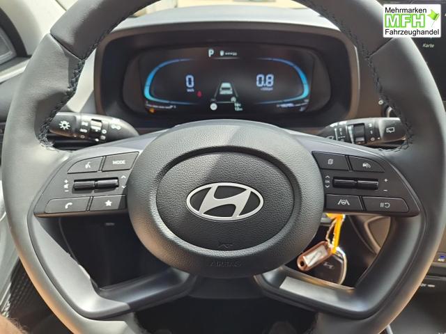 Hyundai i20 1.0 T-GDI 90PS Automatik 5-T&uuml;rer Sitzheizung Lenkradheizung R&uuml;ckf.Kamera PDC Klima Apple CarPlay Android Auto Tempomat Touchscreen 