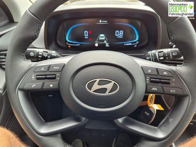 Hyundai i20 1.0 T-GDI 90PS 5-t&uuml;rig Sitzheizung Lenkradheizung R&uuml;ckf.Kamera PDC Klima Apple CarPlay Android Auto Tempomat Touchscreen 