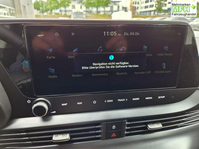 Hyundai i20 1.0 T-GDI 90PS 5-t&uuml;rig Sitzheizung Lenkradheizung R&uuml;ckf.Kamera PDC Klima Apple CarPlay Android Auto Tempomat Touchscreen 