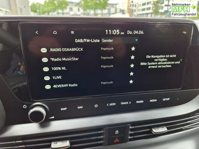 Hyundai i20 1.0 T-GDI 90PS 5-t&uuml;rig Sitzheizung Lenkradheizung R&uuml;ckf.Kamera PDC Klima Apple CarPlay Android Auto Tempomat Touchscreen 
