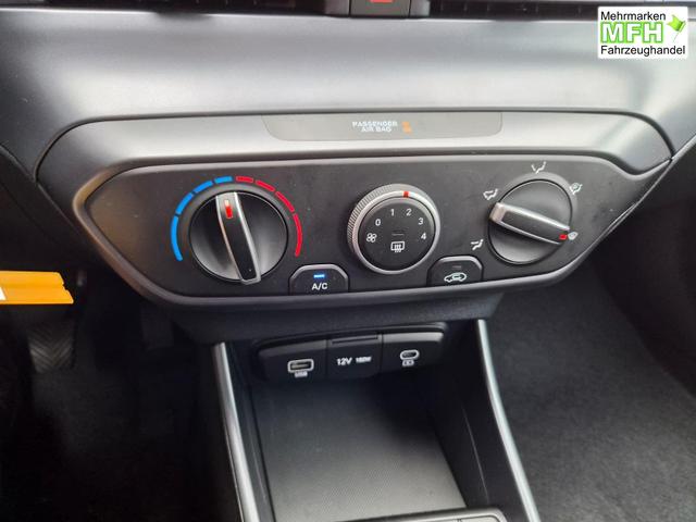 Hyundai i20 1.0 T-GDI 90PS 5-t&uuml;rig Sitzheizung Lenkradheizung R&uuml;ckf.Kamera PDC Klima Apple CarPlay Android Auto Tempomat Touchscreen 