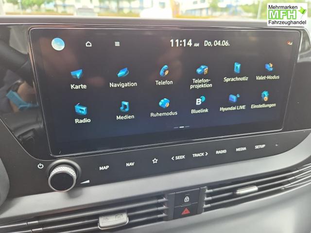 Hyundai i20 1.0 T-GDI 90PS 5-t&uuml;rig Sitzheizung Lenkradheizung R&uuml;ckf.Kamera PDC Klima Apple CarPlay Android Auto Tempomat Touchscreen 