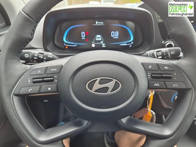 Hyundai i20 1.0 T-GDI 90PS 5-t&uuml;rig Sitzheizung Lenkradheizung R&uuml;ckf.Kamera PDC Klima Apple CarPlay Android Auto Tempomat Touchscreen 