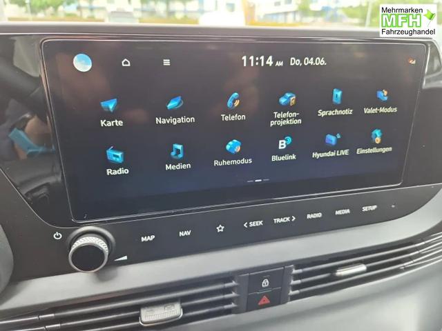 Hyundai i20 1.0 T-GDI 90PS 5-t&uuml;rig Sitzheizung Lenkradheizung R&uuml;ckf.Kamera PDC Klima Apple CarPlay Android Auto Tempomat Touchscreen 
