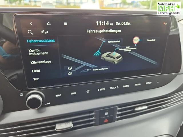 Hyundai i20 1.0 T-GDI 90PS 5-t&uuml;rig Sitzheizung Lenkradheizung R&uuml;ckf.Kamera PDC Klima Apple CarPlay Android Auto Tempomat Touchscreen 
